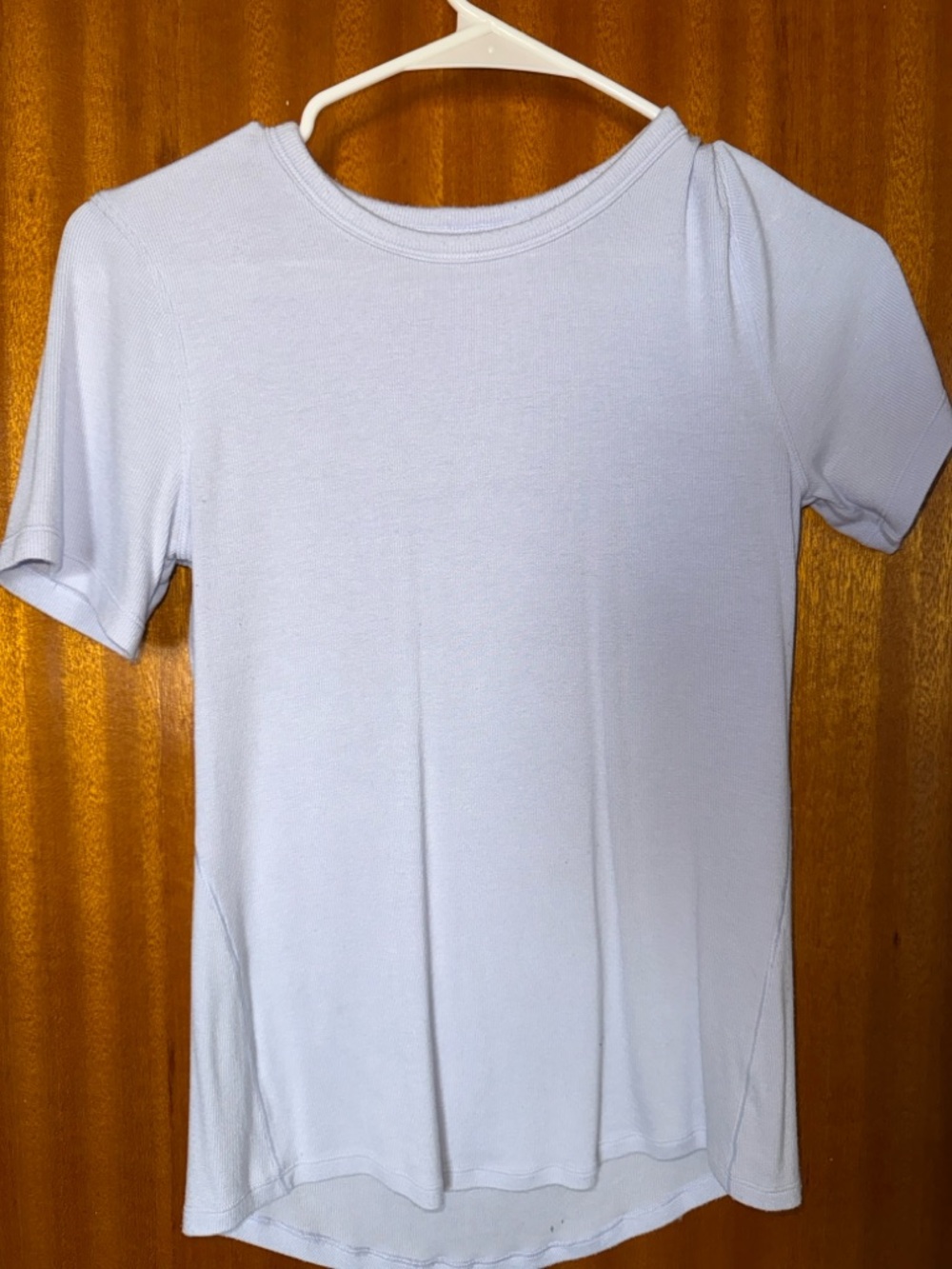 Lululemon Light Blue Short Sleeve Tee